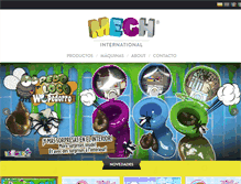 Tablet Screenshot of mechinternational.com